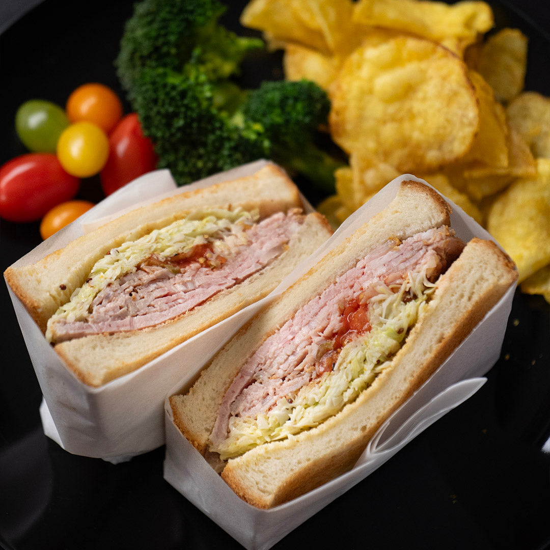 豚肩ロースのレモンハーブ焼き