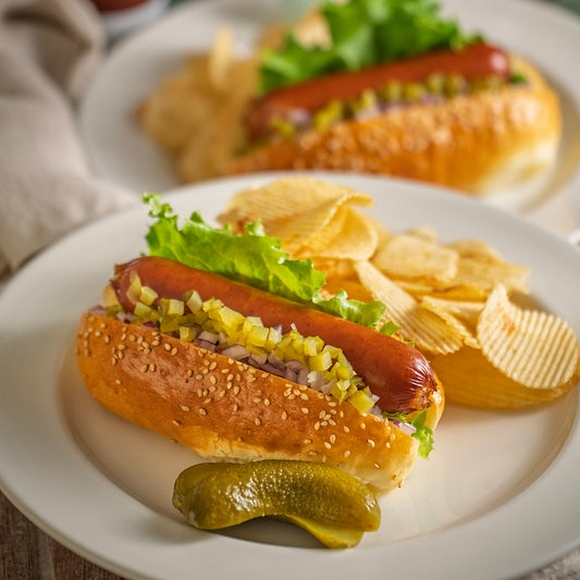 ホットドッグの組み立て方