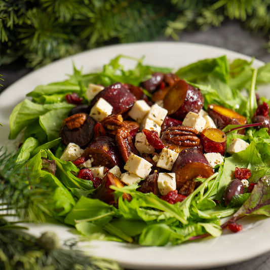 ローストスイートポテトとピーカンの温かいサラダ
